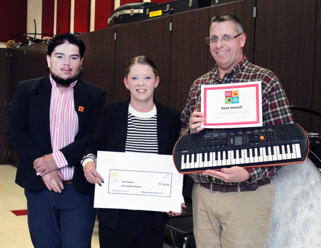Indian Creek Middle School obtains MAC Grant from McDonald’s for music program